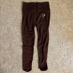 Gymshark Burgundy Leggings